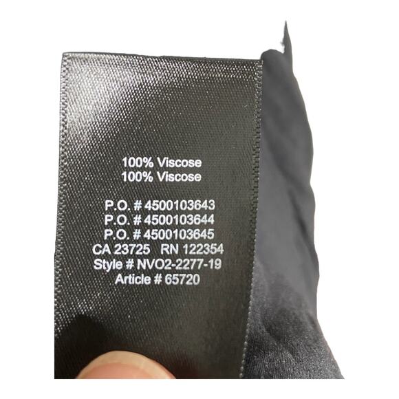 Aritzia Sunday Best Open Front Kimono Top Short Sleeve Black Solid Size XXS/XS - Picture 2 of 5